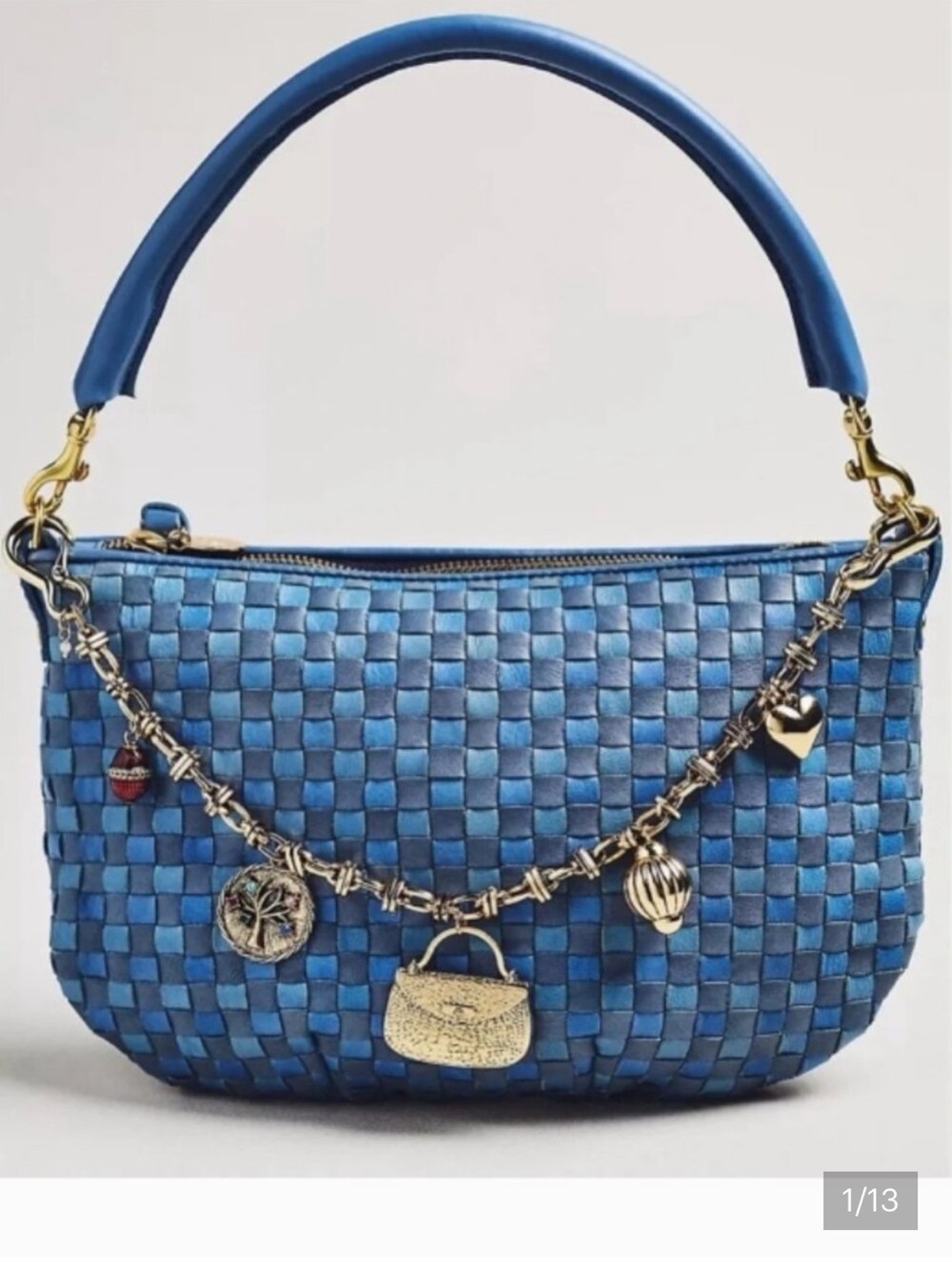 Bag charm with Charms, Anthropologie, NWT